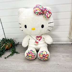 Build A Bear Sanrio Hello Kitty 35th Anniversary Plush Necklace Bow Clothes Shoe